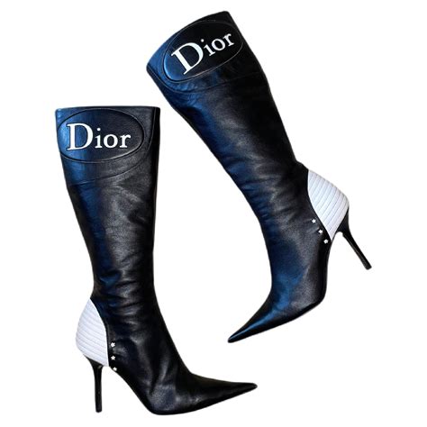 dior boots star|dior over the knee boots.